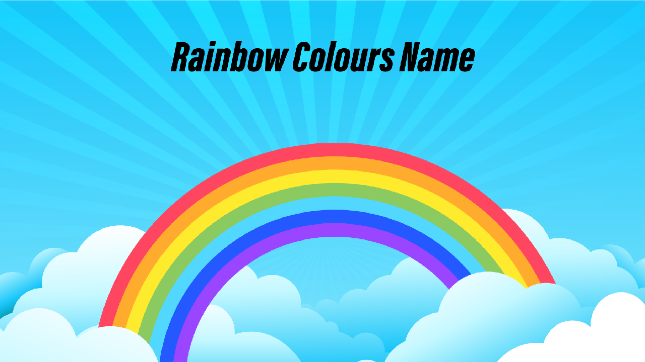 Rainbow colours name post featured image